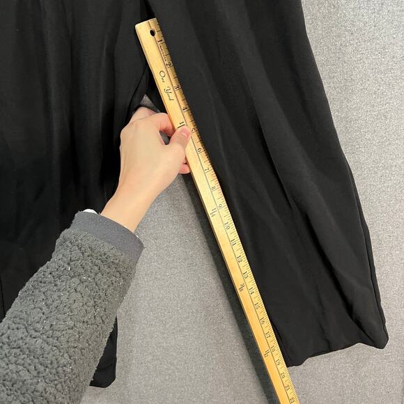 Susan Graver Petite LK Fusion Pull-On Crop Pant Black Petite XX-Small - Picture 6 of 8